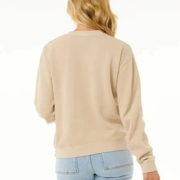 Rip Curl  WOMEN'S SLOW DOWN RELAXED CREW NWT - Picture 6 of 6